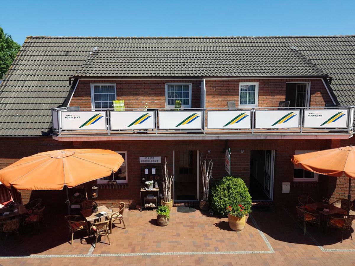 Cafe Hausnordlicht - Ferienwohnung 1 多努姆 外观 照片